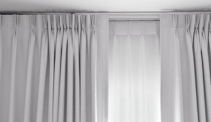 Clean drapery