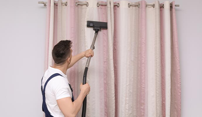 Professional drapery cleaning Service